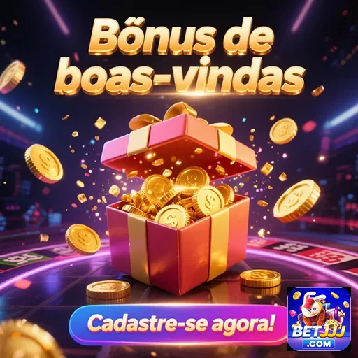 Imagem do bônus de boas-vindas do site betjjj, oferecendo promoções emocionantes para novos usuários.