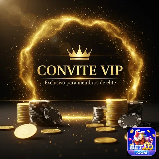 Convite VIP Elite do site betjjj, destacando exclusividades e benefícios para membros especiais.
