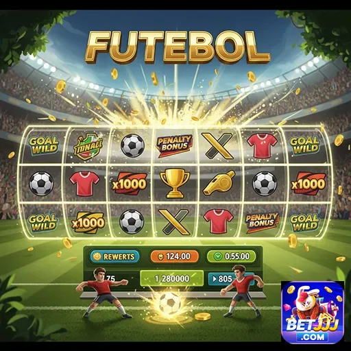 Imagem de jogo de futebol da máquina no betjjj, uma plataforma de apostas esportivas.